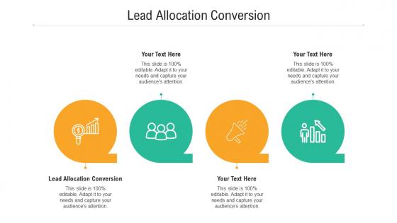 Lead allocation conversion ppt powerpoint presentation file master slide cpb
