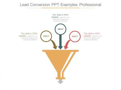 Lead conversion ppt examples professional