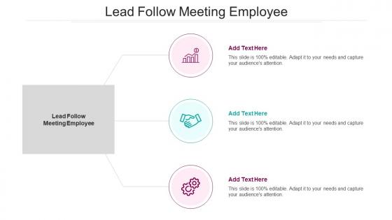 Lead Follow Meeting Employee In Powerpoint And Google Slides Cpb