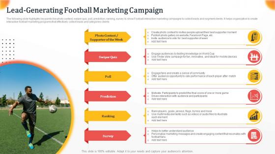 Lead Generating Football Marketing Campaign