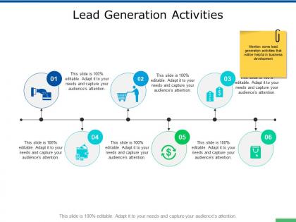 Lead generation activities process problem ppt powerpoint presentation pictures structure