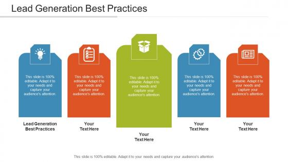 Lead Generation Best Practices Ppt Powerpoint Presentation Summary Ideas Cpb