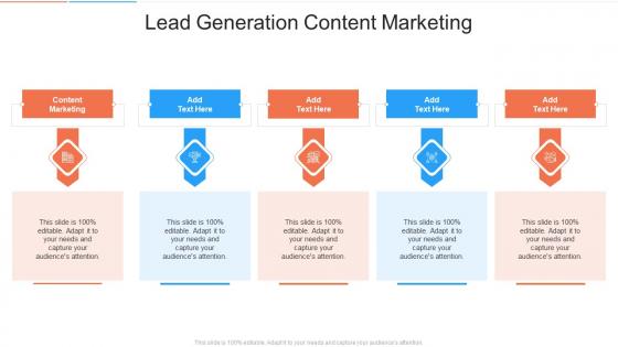 Lead Generation Content Marketing In Powerpoint And Google Slides Cpb