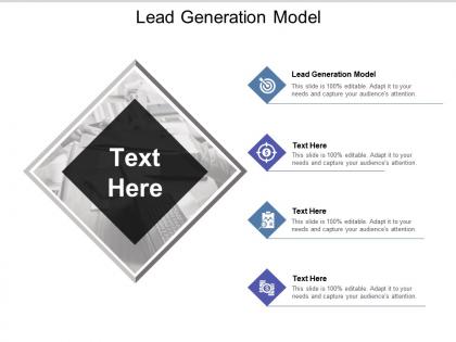 Lead generation model ppt powerpoint presentation infographic template show cpb