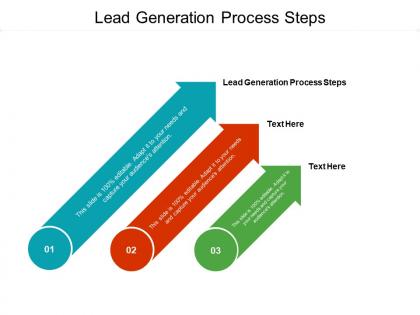 Lead generation process steps ppt powerpoint presentation styles rules cpb