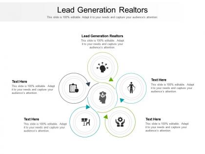 Lead generation realtors ppt powerpoint presentation show slide cpb