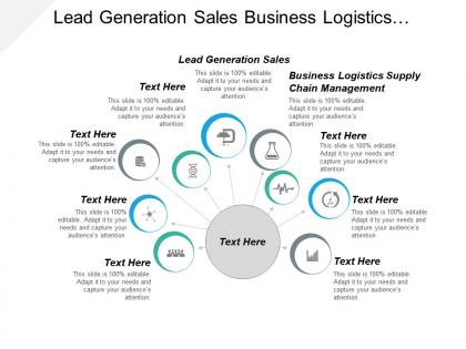Lead generation sales business logistics supply chain management cpb