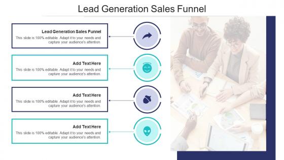 Lead Generation Sales Funnel In Powerpoint And Google Slides Cpb