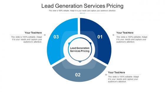 Lead generation services pricing ppt powerpoint presentation infographic tips cpb