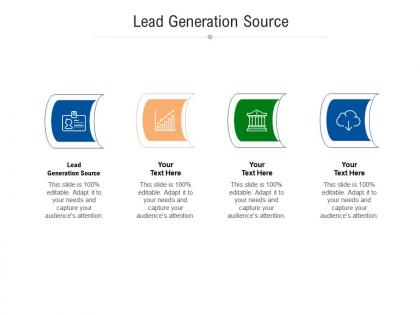 Lead generation source ppt powerpoint presentation show objects cpb