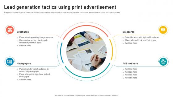 Lead Generation Strategies To Improve Lead Generation Tactics Using Print Advertisement SA SS