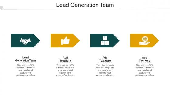 Lead Generation Team Ppt Powerpoint Presentation Outline Graphics Cpb