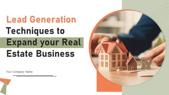 Lead Generation Techniques To Expand Your Real Estate Business Powerpoint Presentation Slides MKT CD V