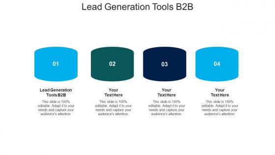 Lead generation tools b2b ppt powerpoint presentation layouts show cpb