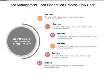 Lead management lead generation process flow chart ppt powerpoint file cpb
