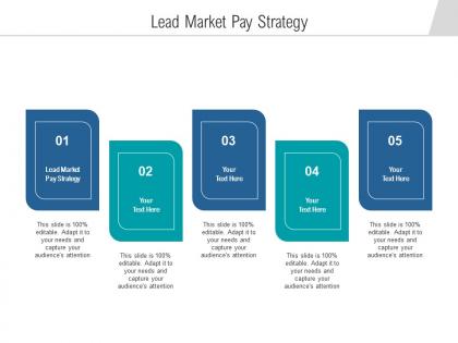 Lead market pay strategy ppt powerpoint presentation ideas grid cpb