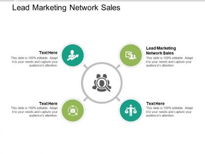 Lead marketing network sales ppt powerpoint presentation ideas designs download cpb