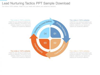 Lead nurturing tactics ppt sample download