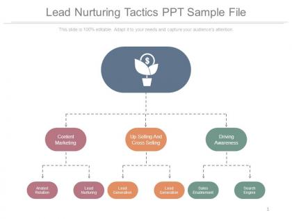Lead nurturing tactics ppt sample file