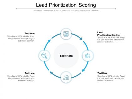 Lead prioritization scoring ppt powerpoint presentation layouts graphics cpb