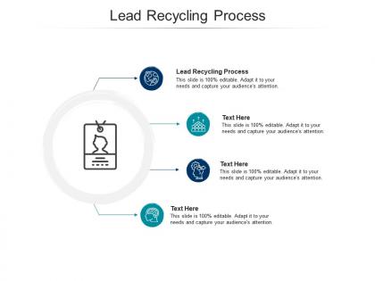 Lead recycling process ppt powerpoint presentation ideas example introduction cpb