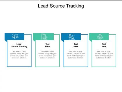 Lead source tracking ppt powerpoint presentation icon example introduction cpb