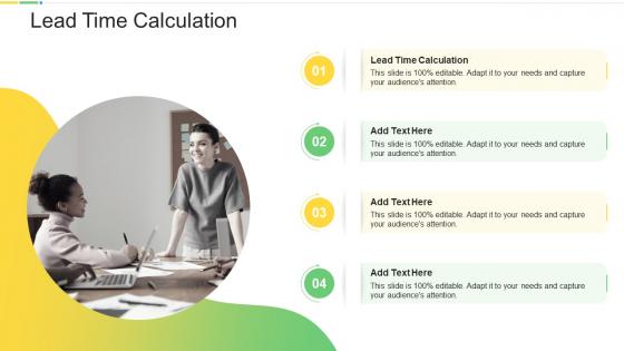 Lead Time Calculation In Powerpoint And Google Slides Cpb
