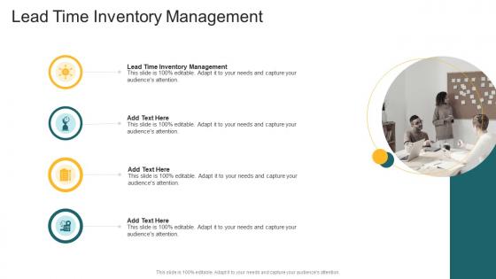 Lead Time Inventory Management In Powerpoint And Google Slides Cpb