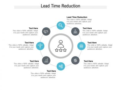 Lead time reduction ppt powerpoint presentation styles portrait cpb