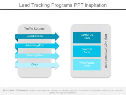 Lead tracking programs ppt inspiration