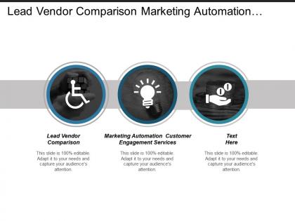 Lead vendor comparison marketing automation customer engagement services cpb