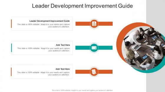 Leader Development Improvement Guide In Powerpoint And Google Slides Cpb