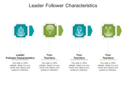 Leader follower characteristics ppt powerpoint presentation pictures background cpb