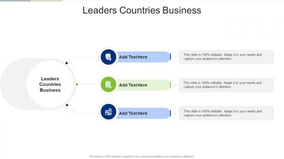 Leaders Countries Business In Powerpoint And Google Slides Cpb