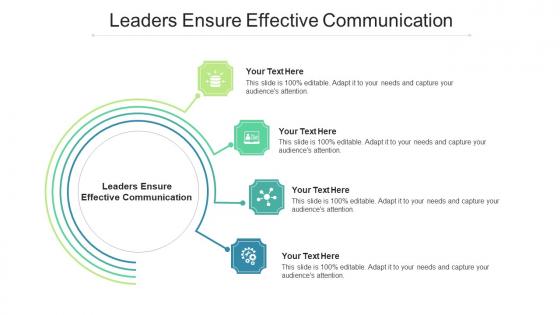 Leaders Ensure Effective Communication Ppt Powerpoint Presentation Professional Maker Cpb