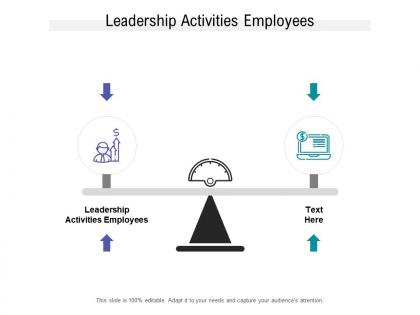 Leadership activities employees ppt powerpoint presentation styles elements cpb