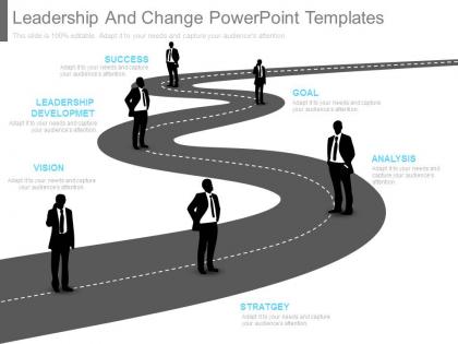 Leadership and change powerpoint templates