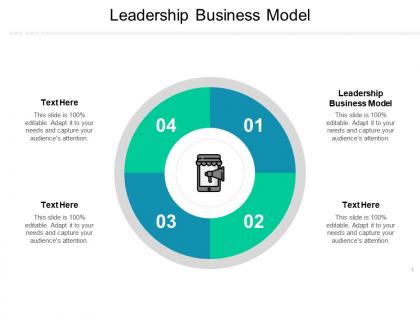 Leadership business model ppt powerpoint presentation ideas slide cpb