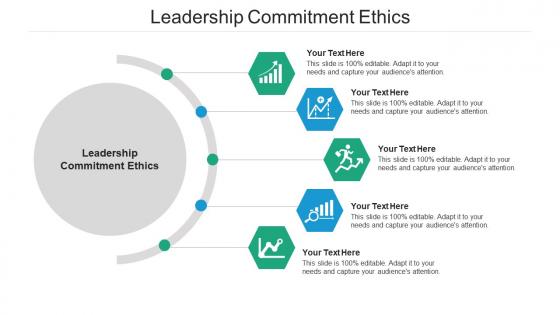 Leadership commitment ethics ppt powerpoint presentation file background designs cpb