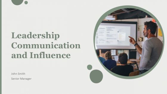 Leadership Influence Examples PowerPoint Presentation and Slides PPT ...