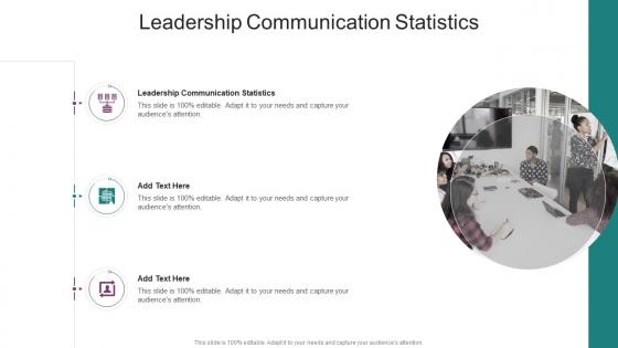 Leadership Communication Statistics In Powerpoint And Google Slides Cpb