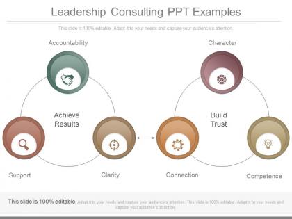 Leadership consulting ppt examples