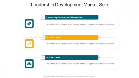 Leadership Development Market Size In Powerpoint And Google Slides Cpb
