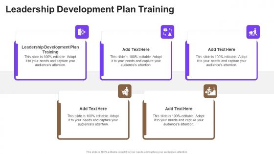 Leadership Development Plan Training In Powerpoint And Google Slides Cpb