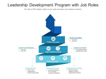 Leadership development program with job roles