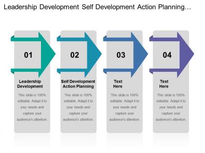 Leadership development self development action planning employee engagement