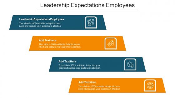 Leadership Expectations Employees Ppt Powerpoint Presentation Infographics Show Cpb