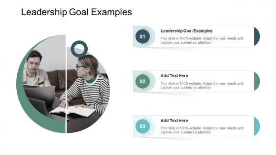 Leadership Goal Examples In Powerpoint And Google Slides Cpb