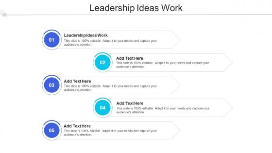 Leadership Ideas Work Ppt Powerpoint Presentation File Background Image Cpb