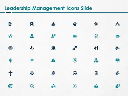 Leadership management icons slide l1267 ppt powerpoint gallery